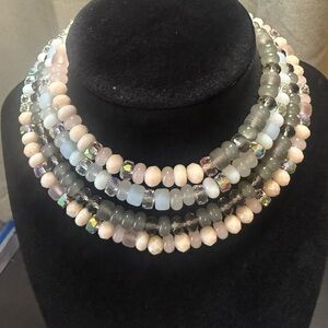 27” Multicolor Beaded Necklace